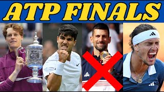 ATP Finals  Final 8 Players Named [upl. by Leahcin]