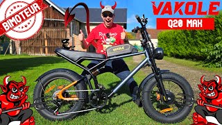 Vakole Q20 Max  Son BIMOTEUR 1500W Est Démoniaque  👹 Déballage et Test Complet  48V20AH [upl. by Sillihp]