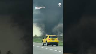 Tornadoes rip through Nebraska [upl. by Fawcett]