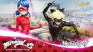 MIRACULOUS AU MUSÉE GRÉVIN  🐞 MAKINGOF 🐞  MiraculousinGrevin [upl. by Elbas]