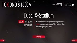 Dubai X Stadium a joint initiative by GDMO and TECOM Group [upl. by Htir74]