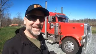 Mega Trucker BIG RIG Special delivery to the farm farming tools [upl. by Notle211]