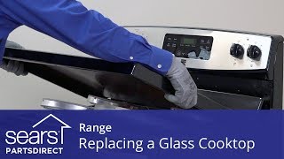 Replacing a Range Glass Cooktop [upl. by Yldarb]