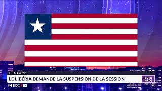 TICAD 2022  le Libéria demande la suspension de la session [upl. by Naillimixam139]