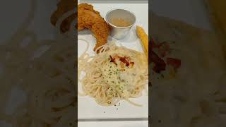 Creamy Carbonara Chicken Combo greenwich shorts video [upl. by Aneerehs646]