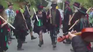 Styx of Stroud Border Morris dance the quotWorcestershire Monkeyquot 2015 [upl. by Nylrak]