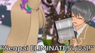 Senpai ELIMINATES RIVAL for YandereChan Hes ours  Yandere Simulator 80s Mode Gameplay Update [upl. by Chadabe]