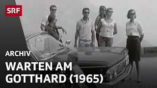 Gotthard Rückreiseverkehr 1965  Autofahren in den 60er Jahren  SRF Archiv [upl. by Aretta101]