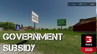 Government Subsidy  Mods  How TO Use  Farming Simulator 22  XBOX [upl. by Penelopa]