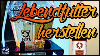 Lebendfutter selbst herstellen  AquaOwner [upl. by Amorette]