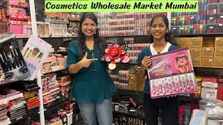 Cosmetic Wholesale Market Mumbai Bhuleshwar  Original Branded Cosmetics Beauty Products Wholesale [upl. by Aitnauq540]