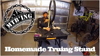 Truing stand  How to Build for Cheap [upl. by Bui127]