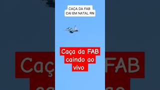 caça da FAB caindo ao vivo  urgente avião da FAB caí em natal fab aviaocai cacadafabcai avião [upl. by Charmaine]