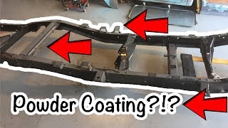 Powder Coating Your Frame  Is It Worth The Money C10 Build  Episode 3 [upl. by Benis73]