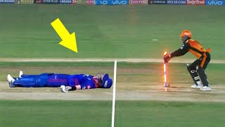 TOP 10 FUNNY OUTS IN CRICKET HISTORY EVER [upl. by Yerxa]