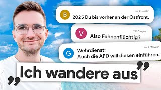 IN DEUTSCHLAND VERROTTEN – Kommentare zu unserer Auswanderung Teil 3 [upl. by Aeslahc332]