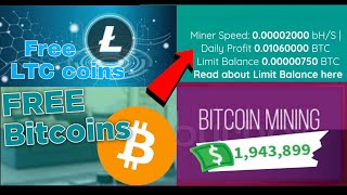 Litecoin Miner  Free LTC Mining Website 2021 Litecoin Mining Withdrawal  Online Earning App [upl. by Laertnom260]