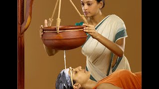 Shirodhara TreatmentThe Shirodhara technique soothes and invigorates the senses and the mind [upl. by Ohl934]