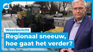 Weerbericht lokaal glad door winterse buien woensdag meer sneeuw [upl. by Khalid810]