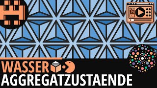 Wasser Aggregatzustände│Chemie Lernvideo Learning Level Up [upl. by Ute]