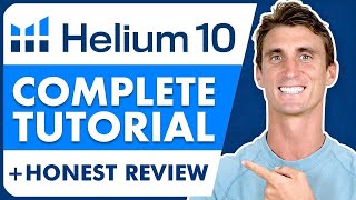 Helium 10 Review amp Tutorial For Beginners 2024  Coupon Code [upl. by Kin]