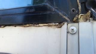 RV Foggy Double Pane Window Replaced do to Fogged up windows Yes I did it my self and learned a lot [upl. by Taryn]