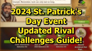 Forge of Empires Rival Challenges Nerfed Updated Rivals Strategy St Patricks Day Event [upl. by Elay]