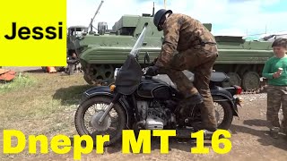 Ride Through Rough Terrain with the Dnepr MT 16  Military Grade Motorcycle [upl. by Leuams589]