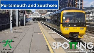 Trains at Portsmouth amp Southsea PDL  24722 [upl. by Asher]