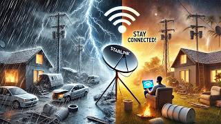 Starlink Setup Simplified Reliable OffGrid Internet When Disaster Strikes [upl. by Ednalrim992]