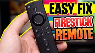 Firestick remote NOT working Pairing problem Firestick 4K  Fix Firestick remote issues EASY 📺 [upl. by Hamrah]