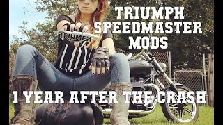 Triumph Speedmaster Mods 1 Year After the Crash [upl. by Virginia]