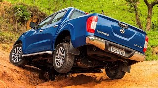 2019 Nissan Frontier Pickup Truck OffRoad Test Capabilities [upl. by Aicilra]