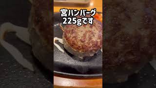 【ステーキ宮】やっぱり宮ハンバーグは美味い！ Shorts ステーキ メンチカツ にんにく サラダバー Steak MIYA Hamburger Great Taste Japan [upl. by Thackeray]