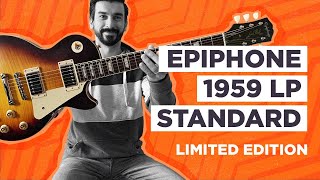 Epiphone 1959 Les Paul Standard Limited Edition [upl. by Naihr]