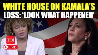 LIVE White House Blames Kamala Harris’ Election Loss On… Biden Team Prepares For Power Transition [upl. by Hairej]