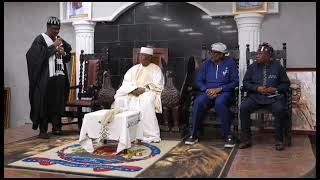 Transportation Minister Visit Oba Michael Adedotun Aremu The Alake of Egba Land [upl. by Kcirttap]