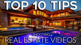 How to Shoot Real Estate Videos  TOP 10 TIPS [upl. by Allekram54]