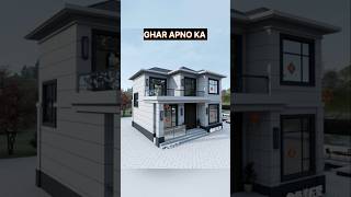 14x40 house design  2530 house design shorts ytshorts house [upl. by Stodder]