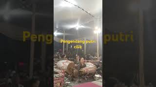 Pengendang putri cilik wayangkulit calung banyumasan kendangjaipong jaipong trisnantorampak [upl. by Peri]