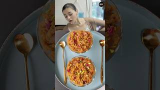 Alia Bhatt s Favourite Dessert Moong Dal Halwa Recipe shorts [upl. by Viafore]