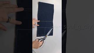 청바지 자투리로 만들 수 있어요 sewing diy [upl. by Haimirej98]