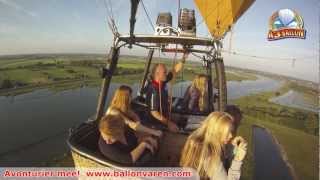 A3 Ballonvaart over de rivier bij Nijmegen [upl. by Dekeles600]