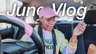 LIVING ALONE JUNE VLOG  grief amp life coexisting [upl. by Etessil]