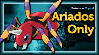 How fast can I beat Pokémon Crystal with Ariados only  Pokémon Crystal Solo Challenge [upl. by Adyeren982]