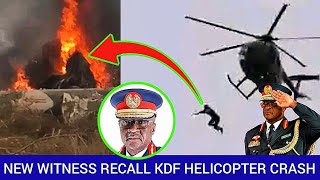 RUTO IN TROUBLE New Witnesses Recall KDF Helicopter Crash quotIlivunjwa Mlango Tukafukuzwaquot [upl. by Enilesor156]