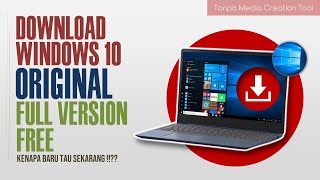 cara download Windows 10 Full version dari Server Microsoft [upl. by Nyrrek]