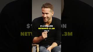 Ryan Reynolds Net Worth Over the Years ryanreynolds deadpool [upl. by Livesay26]