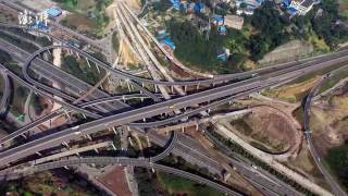 Don’t get lost the complicated highway interchange with 5 levels completed construction in SW China [upl. by Aisayn948]