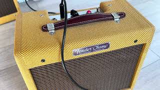 Fender 57 custom champ demo on vol5 Brand new Tweed Champ [upl. by Immanuel]